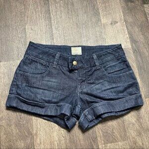 Arden B Dark Blue Denim Shorts Size 2